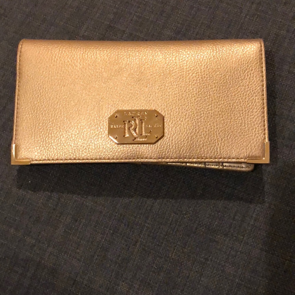 Ralp Lauren wallet (Gold color)