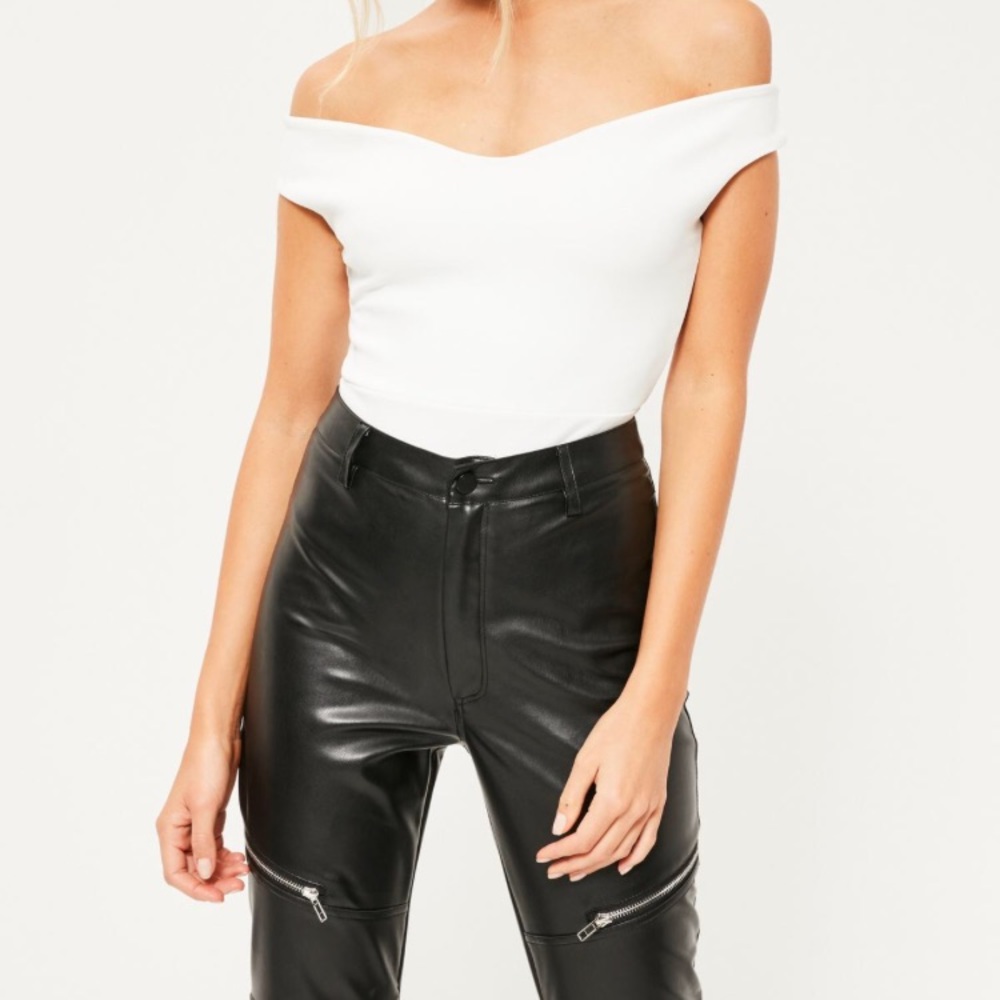 Missguided white bodysuit