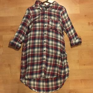 Long flannel