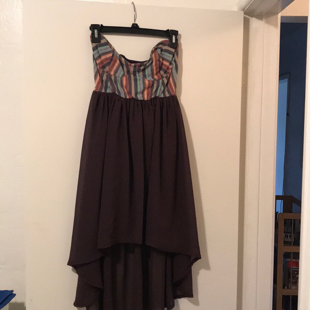 Element strapless dress