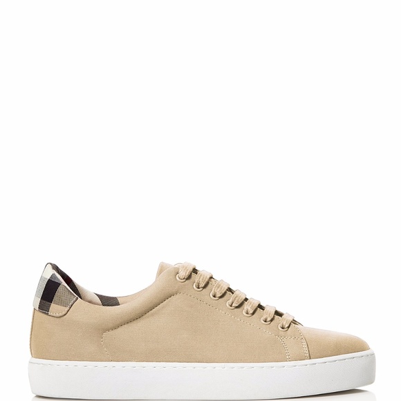 NEW BURBERRY WOMENS WESTFORD LOW TOP LACE UP SNE - Picture 3 of 3