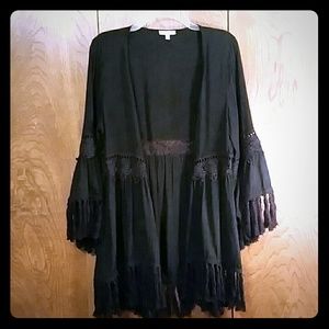 Adorable Fringed Cardigan