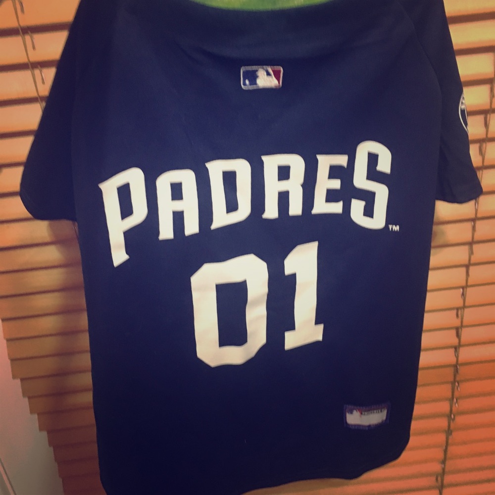 Padres dog jersey
