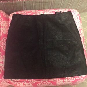 SALE! Brand New H&M Faux Leather Skirt
