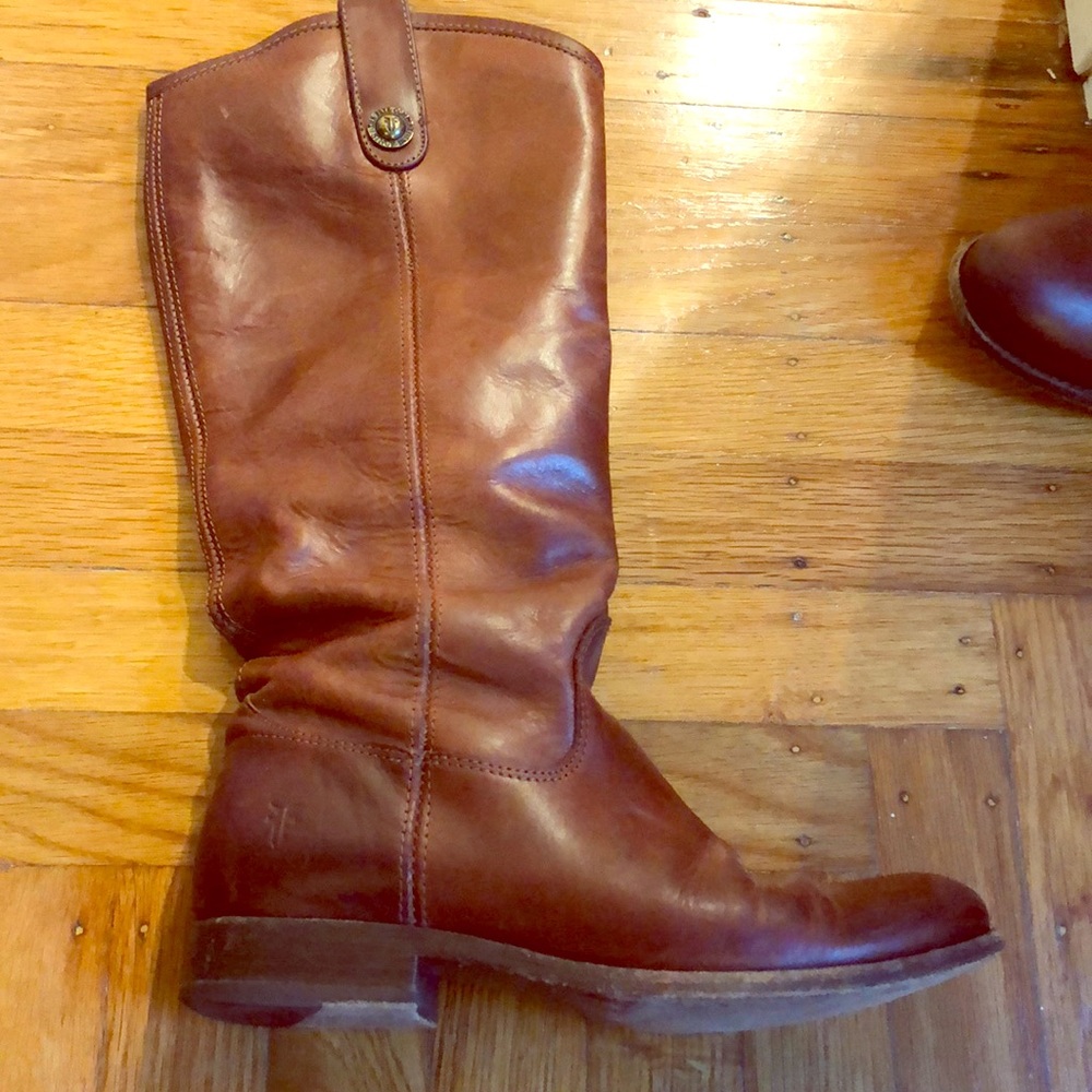 Frye boots.