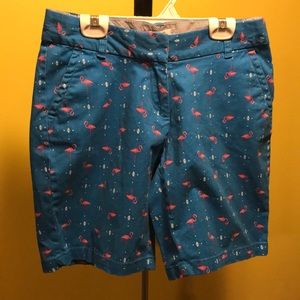 Crown & ivy Flamingo shorts size 2
