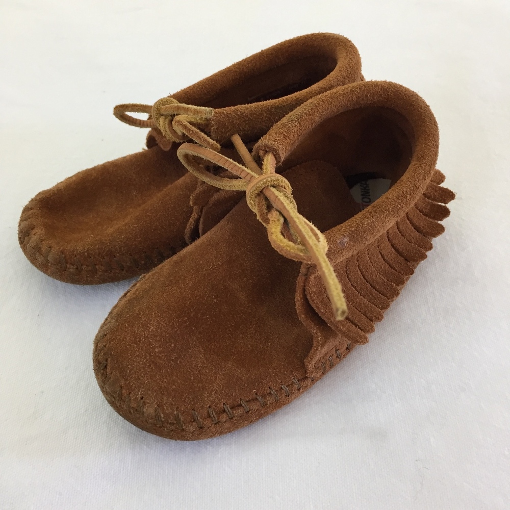 Minnetonka Leather Softsole Boot Toddler's Size 9