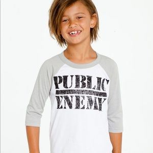 Chaser kids PUBLIC ENEMY shirt