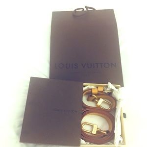 100% Authentic Louis Vuitton Adjustable Bag Strap