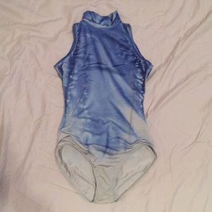 Watercolor Leotard open back