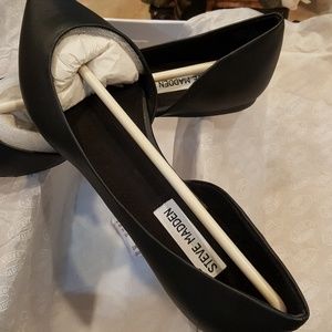 Steven Madden black shoes, size 8, brand new