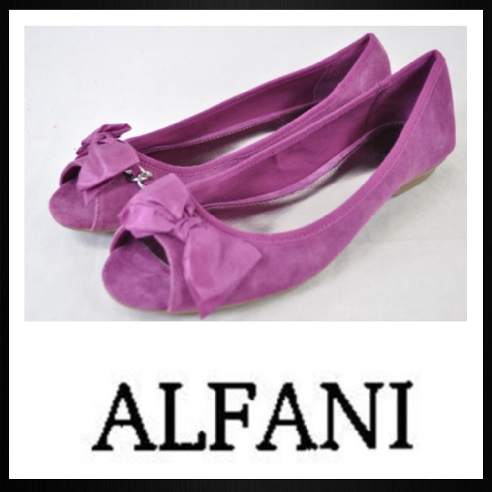 💜 Alfani flats