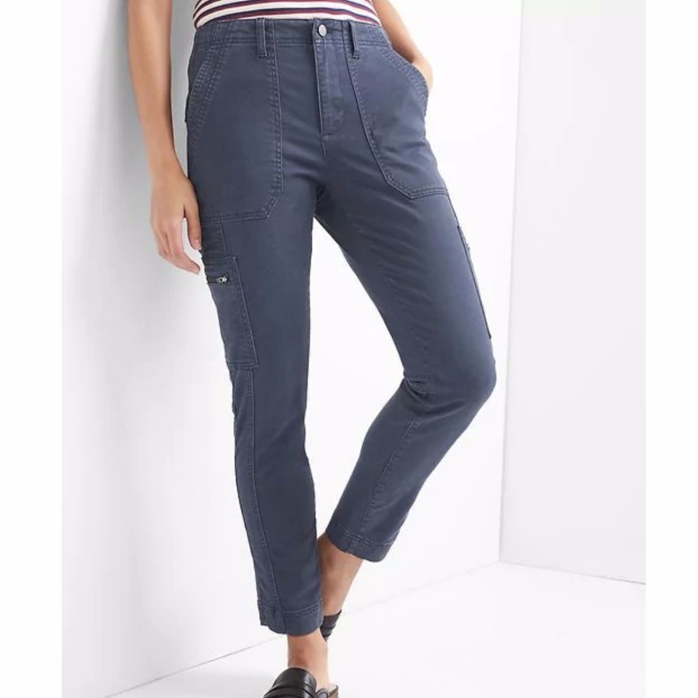 NWT GAP High Rise Skinny Ankle Stretch Chinos 20