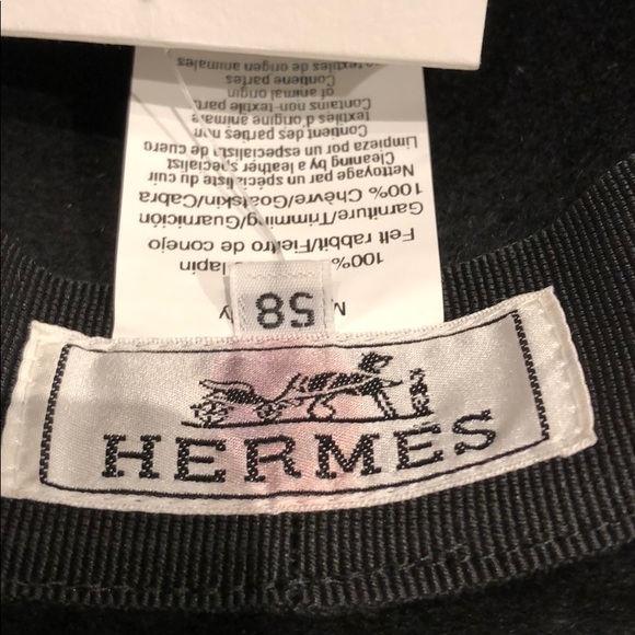 Hermes 100% felt rabbit hat main image 7