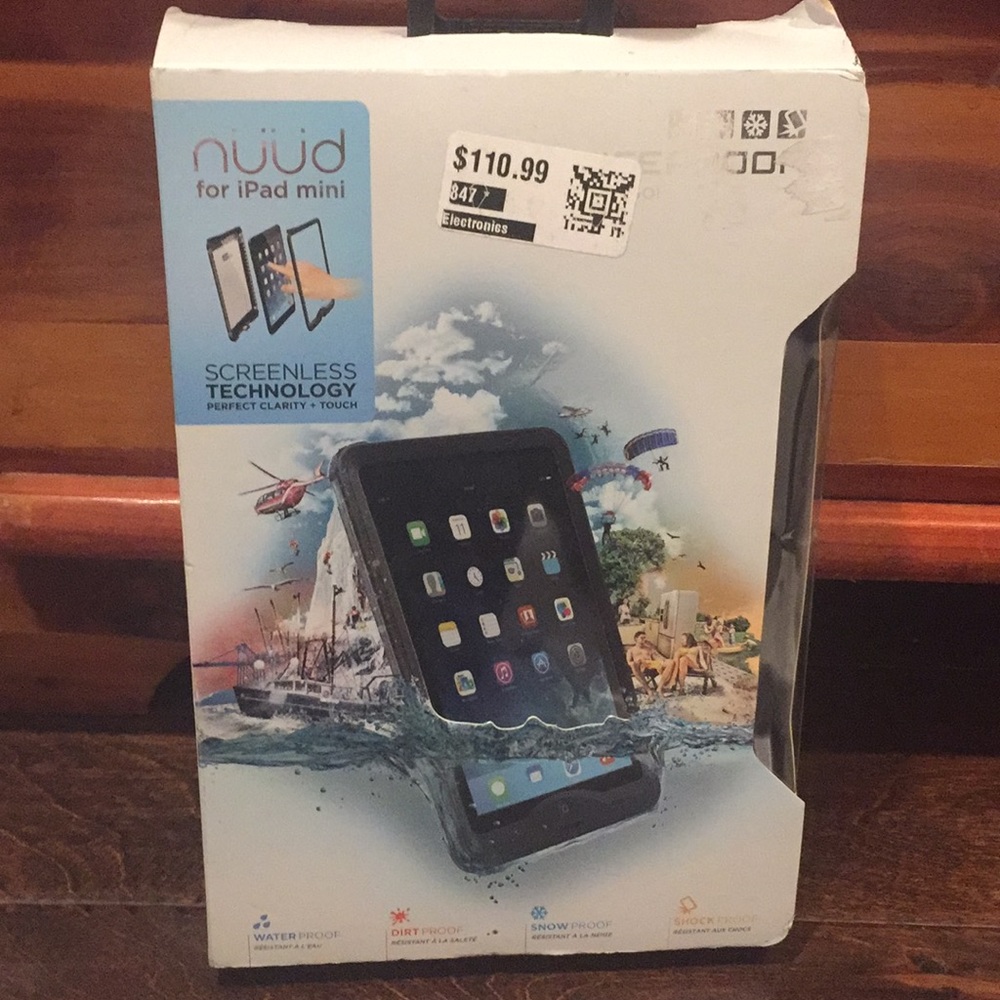 Lifeproof nuud iPad mini case - black