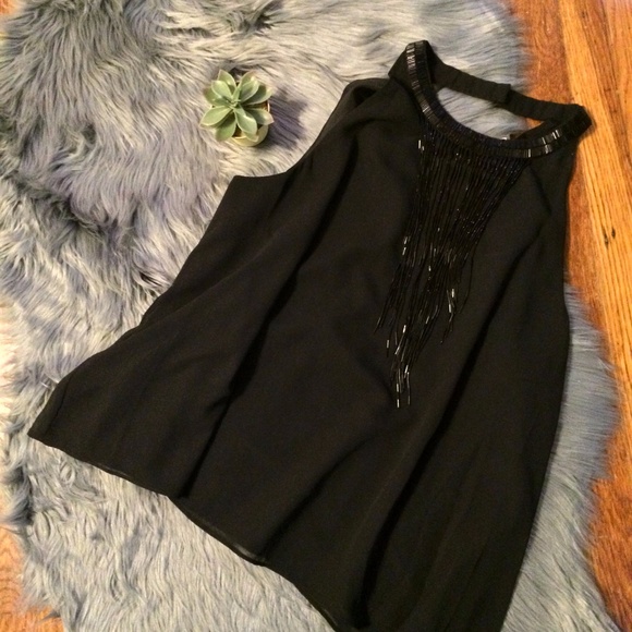 Jennifer Lopez Tops - JLO Jennifer Lopez Fringe Tank