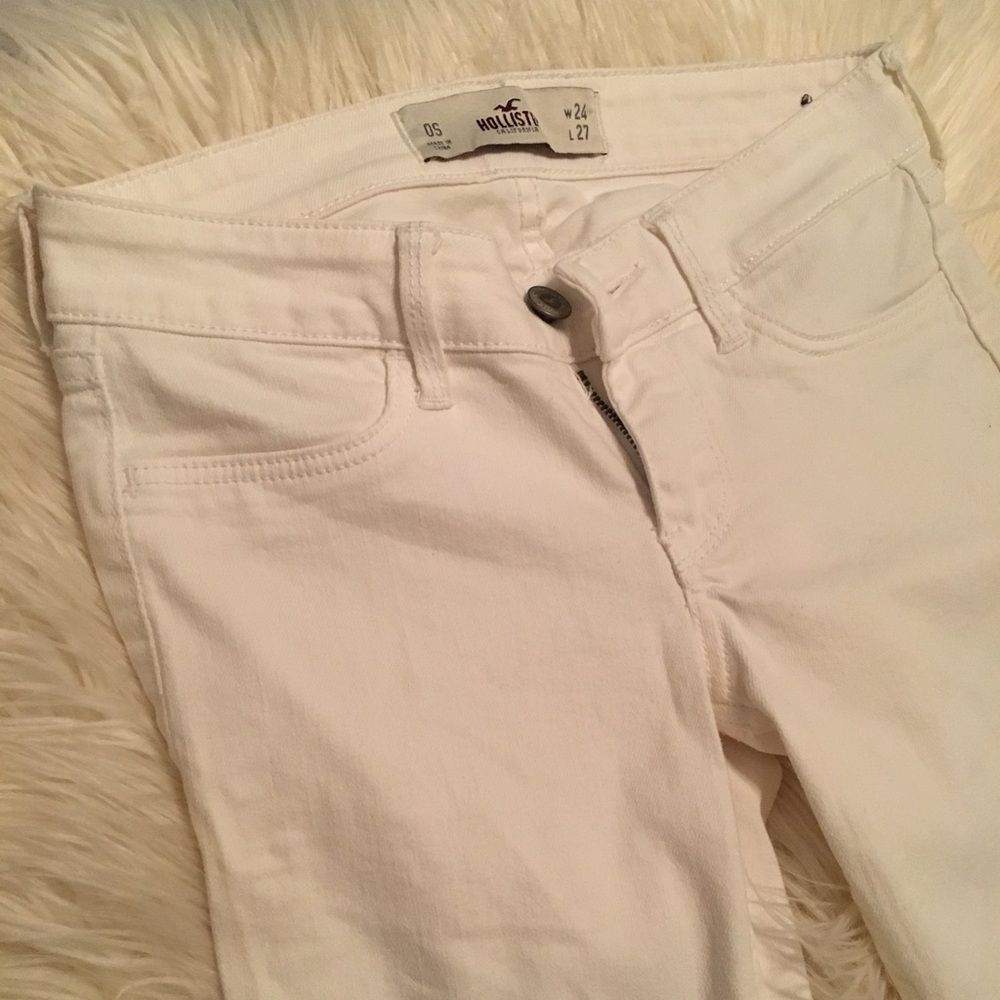 White Hollister Jeggings