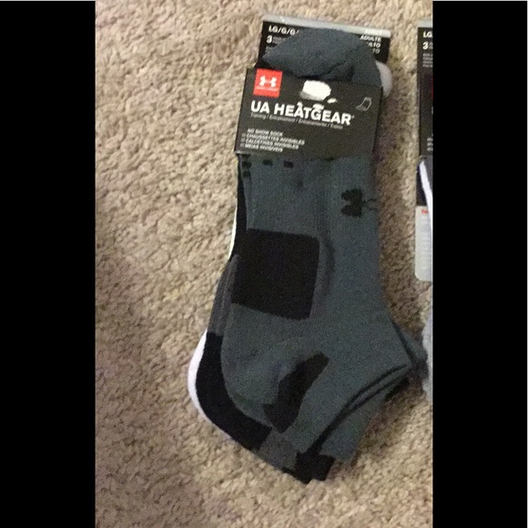 Under Armour Other - Under Armour High Gear Tech No Show Socks