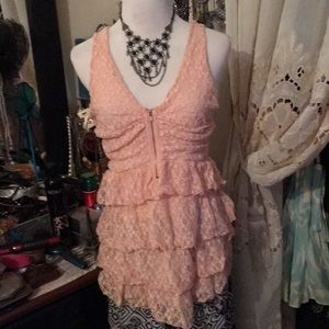 VS PINK LAYERED TANK TOP SZ L 🌸