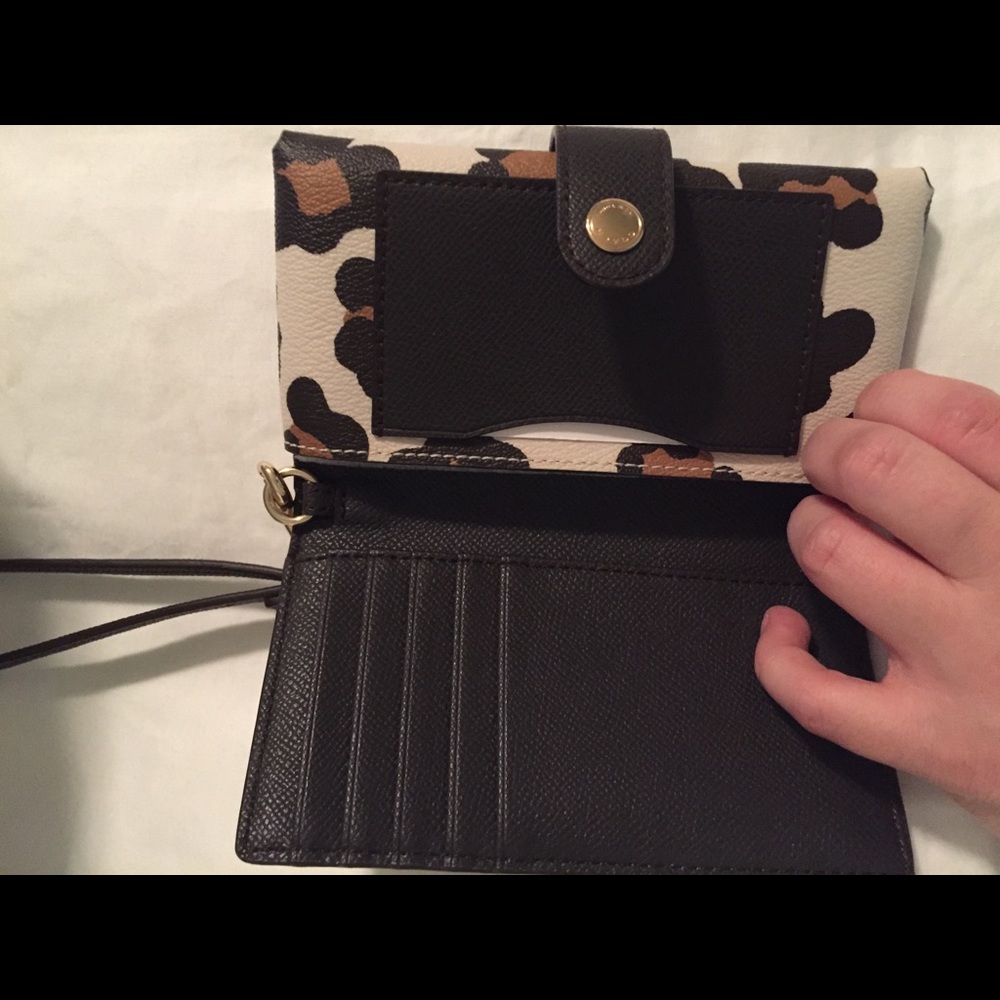 Coach wallet and cell phone holder