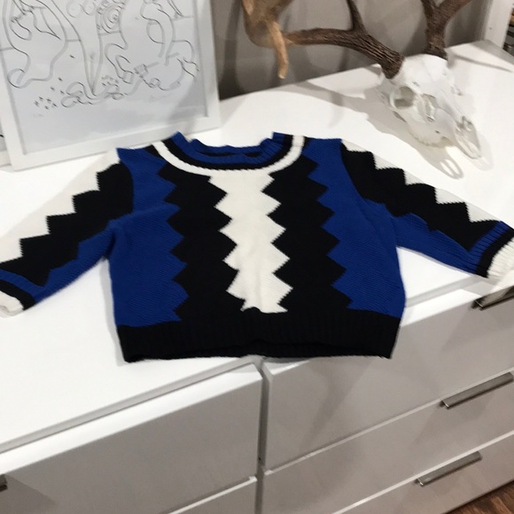 Forever 21 Sweaters - Forever 21 exclusive colorblock crop top sz M