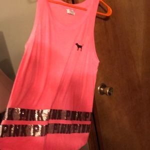 Pink tank top