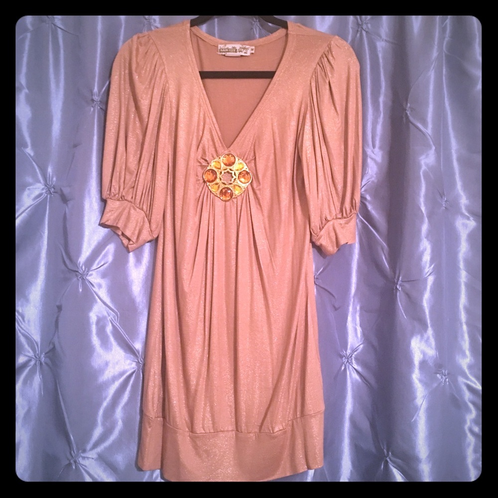 Boutique Gold Tunic straight from Melrose