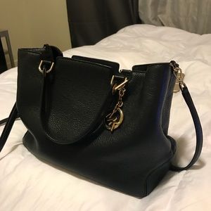Black Michael Kors bag soft black leather