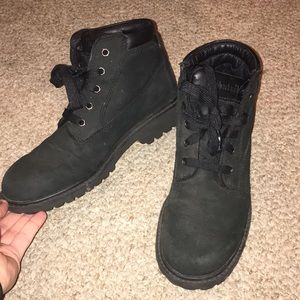 Black Timberland Boots