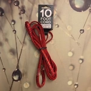 10 Foot!!! Android & Micro USB cord