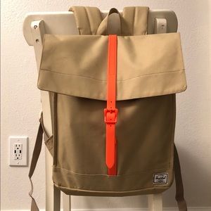 Herschel Supply Backpack w/ matte rubber straps