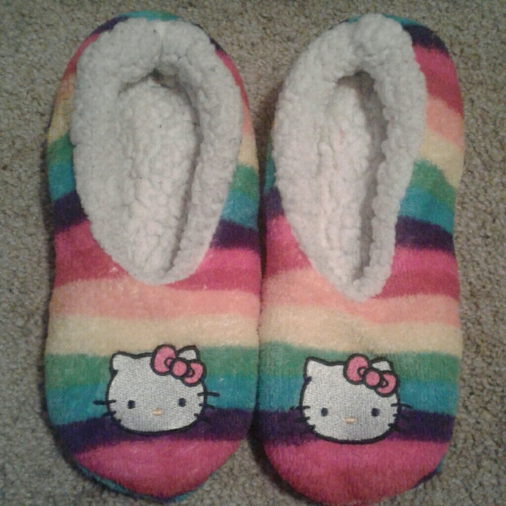 Hello Kitty Slipper Socks
