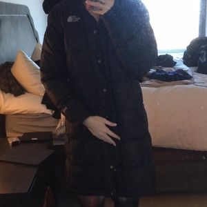 Black North Face Down winter Jacket - 600-  small