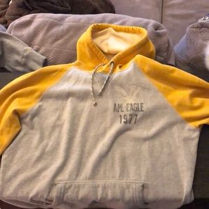 American eagle sweatshirt.