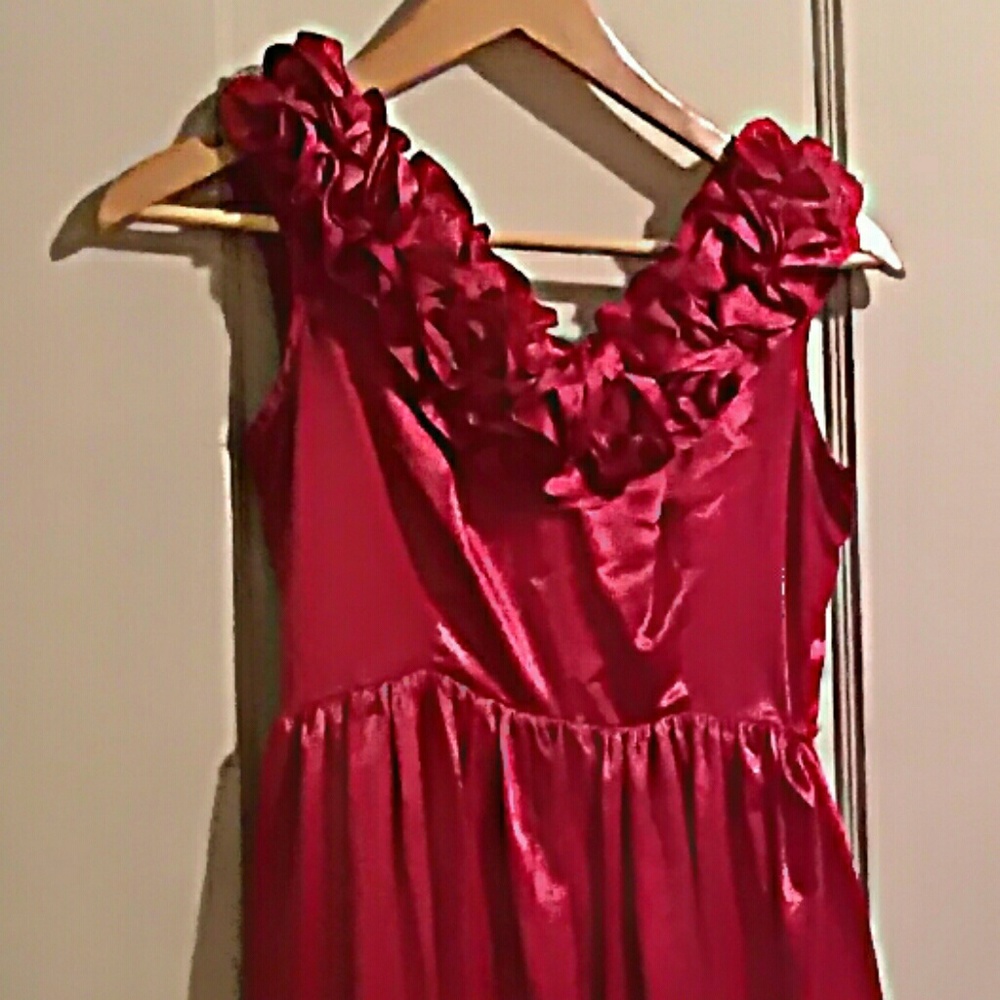 Red dress