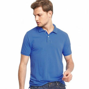 GAP Medium Tall Blue Polo Shirt