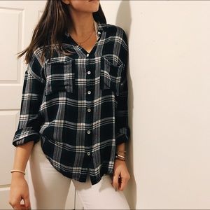 Charlotte Russe Lightweight Flannel
