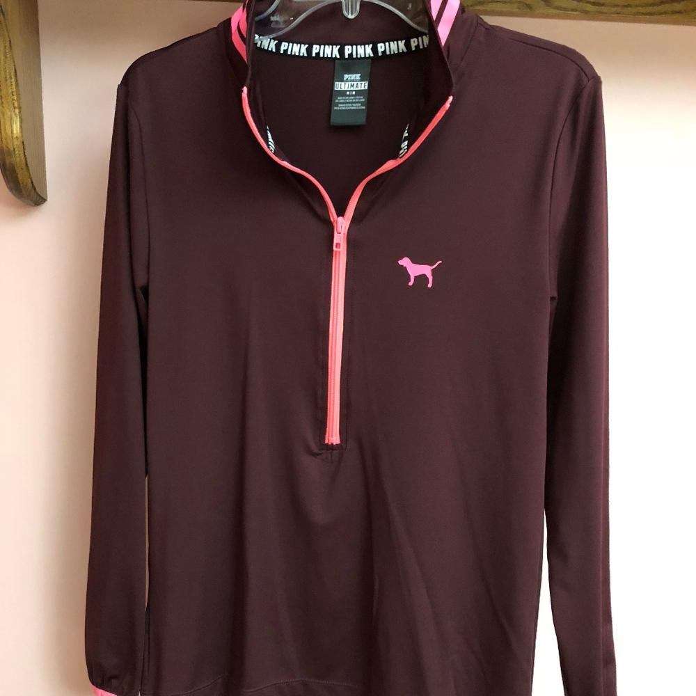Pink Ultimate quarter zip