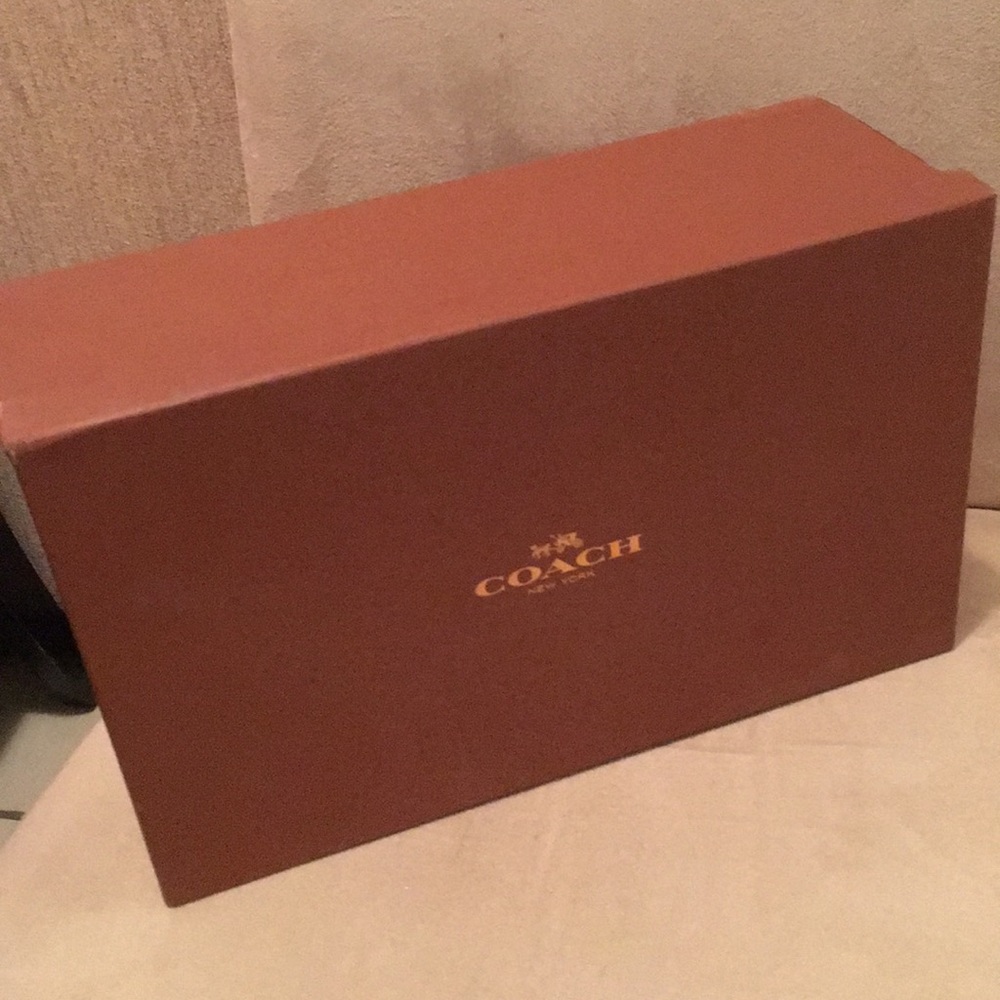 Coach shoe box