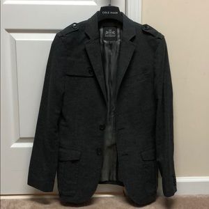 Charcoal Grey Express Blazer