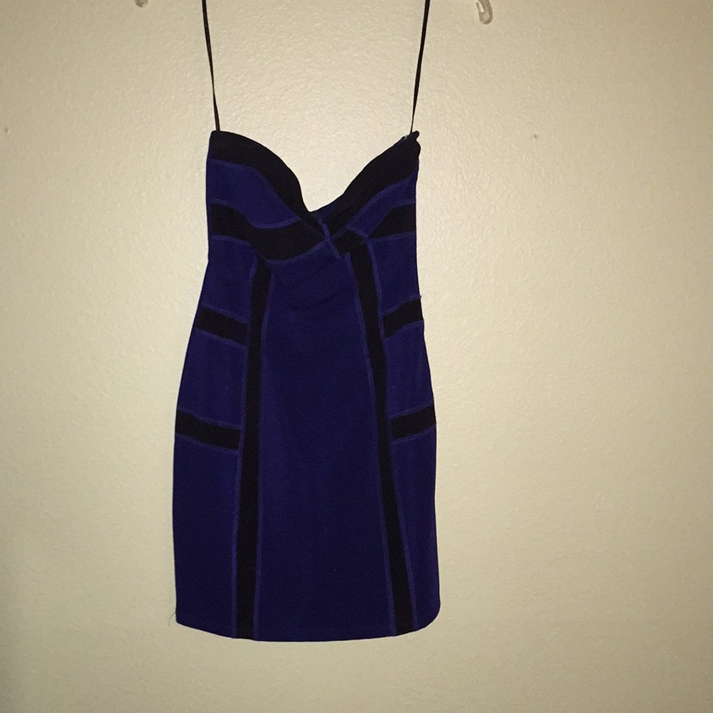Strapless fitted dress