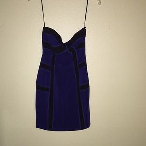 Strapless fitted dress