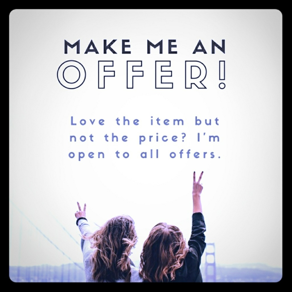 Make me an offer! Let's negotiate 😏