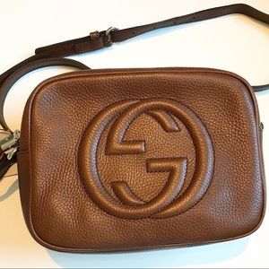 ⭐️New⭐️ Authentic Gucci Soho Disco Bag Brown