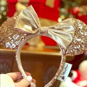 Rose Gold Minnie Ears