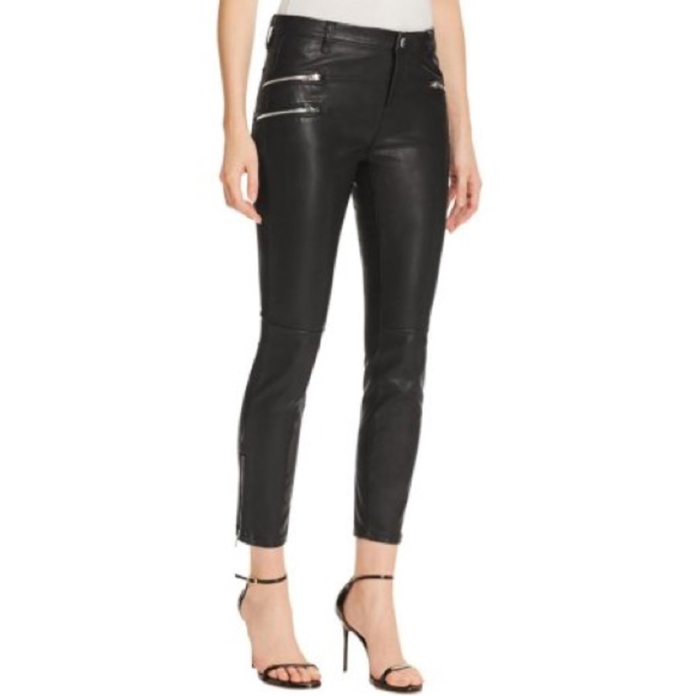 Blank NYC leather pants
