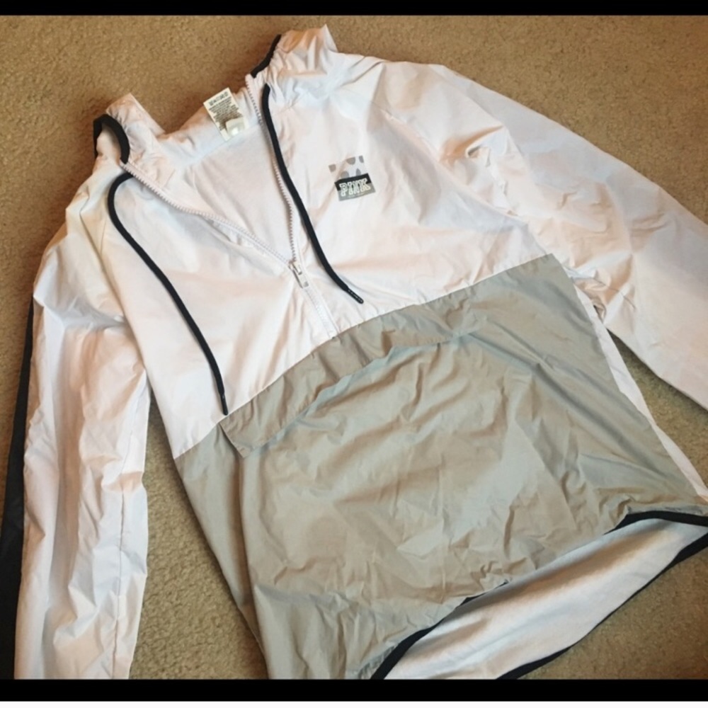VS PINK! Jacket Grey and White REPOST! READ BELOW!