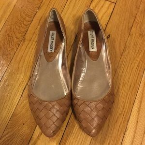 Brown steve madden flats