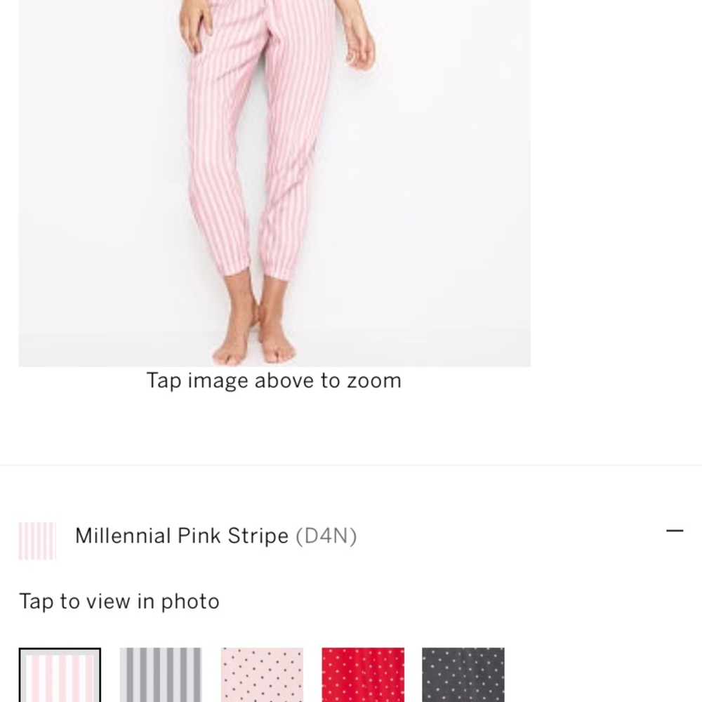 VS Flannel Joggers - Picture 2 of 5