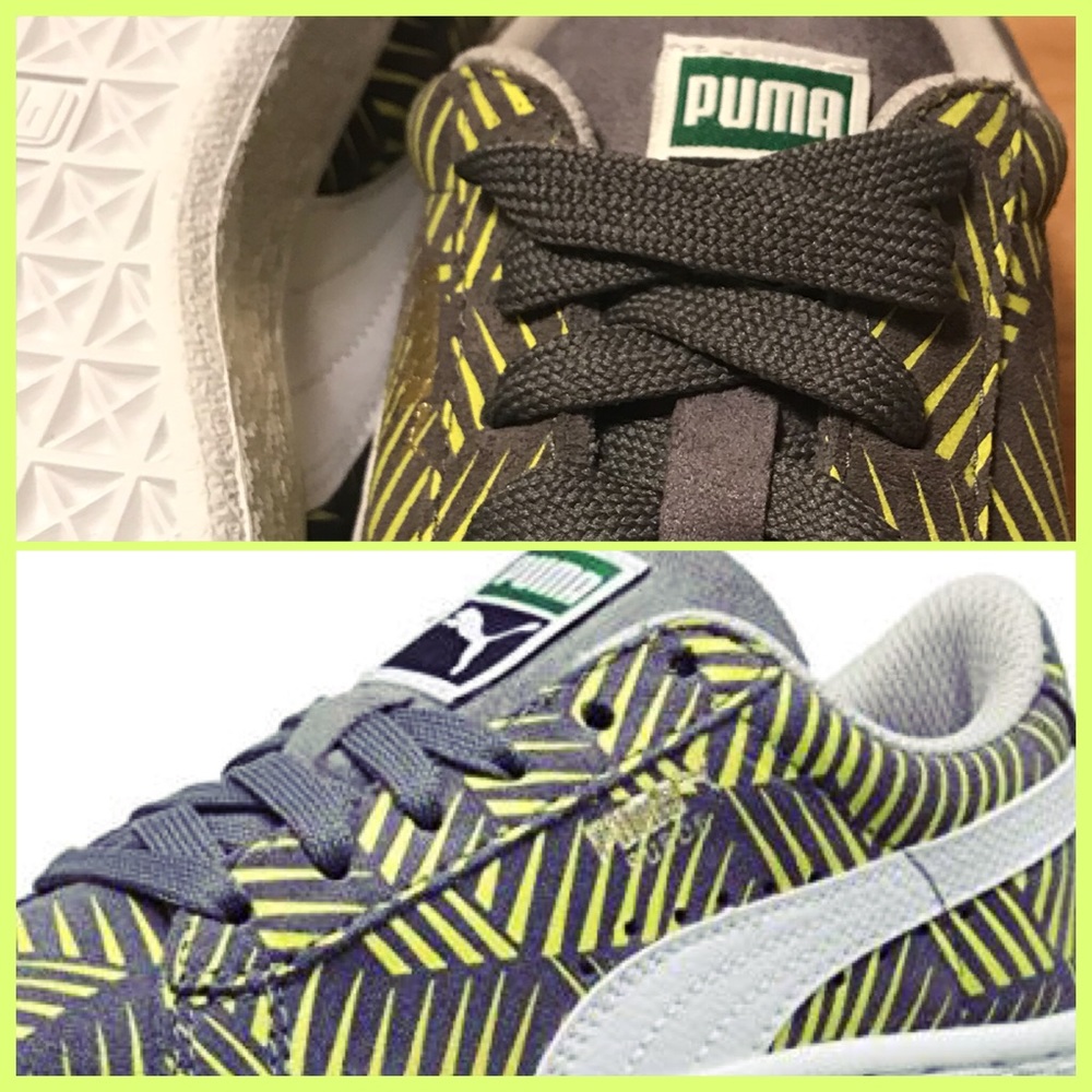 Adorable & Fabulous Puma Suede Geofetti Sneakers